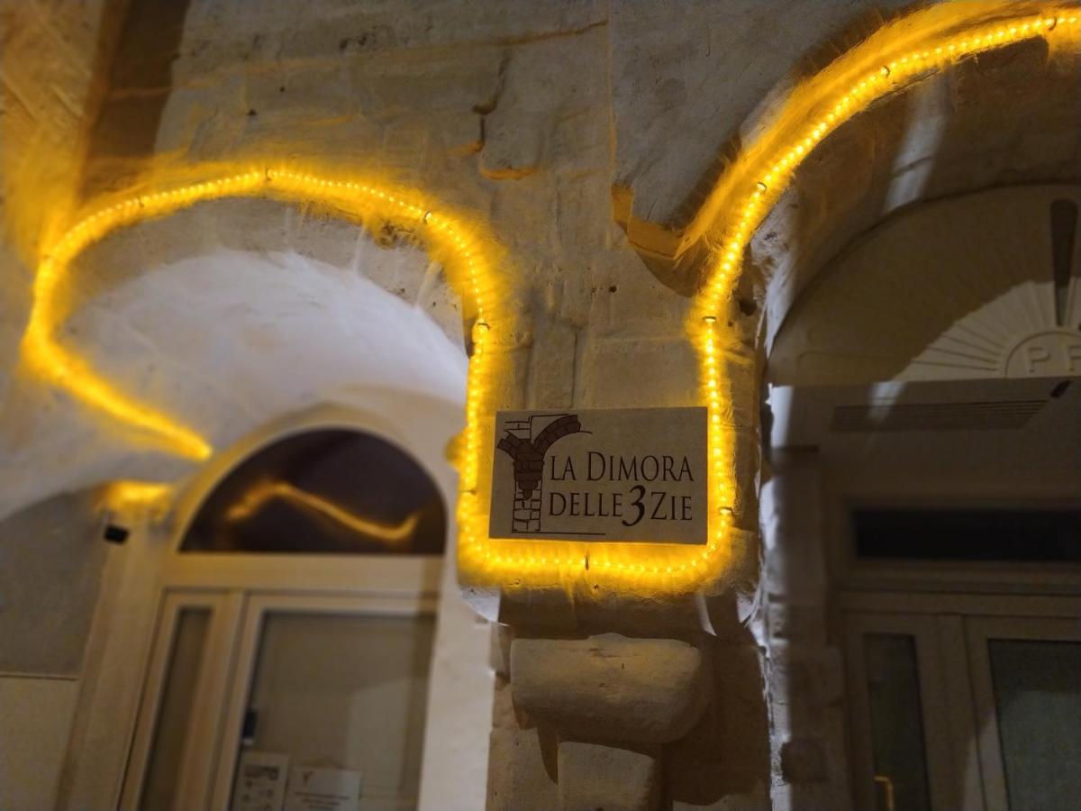 Hotel La Dimora Delle 3 Zie Matera Exterior foto
